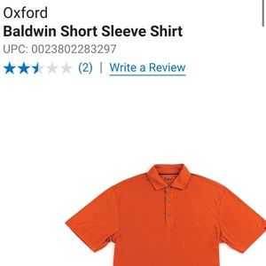 Men’s Rust colored polo